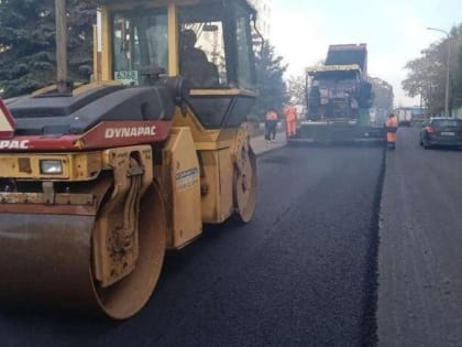 На региональных дорогах в Дзержинском обновили покрытие в рамках нацпроекта