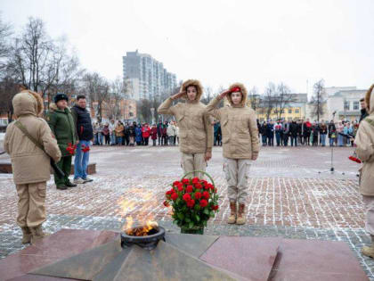 Памятные мероприятия в честь полного освобождения Ленинграда от фашистской блокады прошли в Подольске