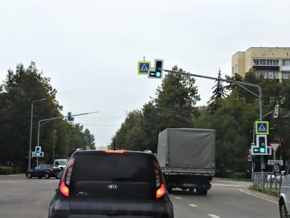 В Воскресенске на перекрёстке улиц Горького и Менделеева появился новый светофор