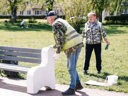 Коммунальные службы подмосковной Каширы наводят порядок после зимы