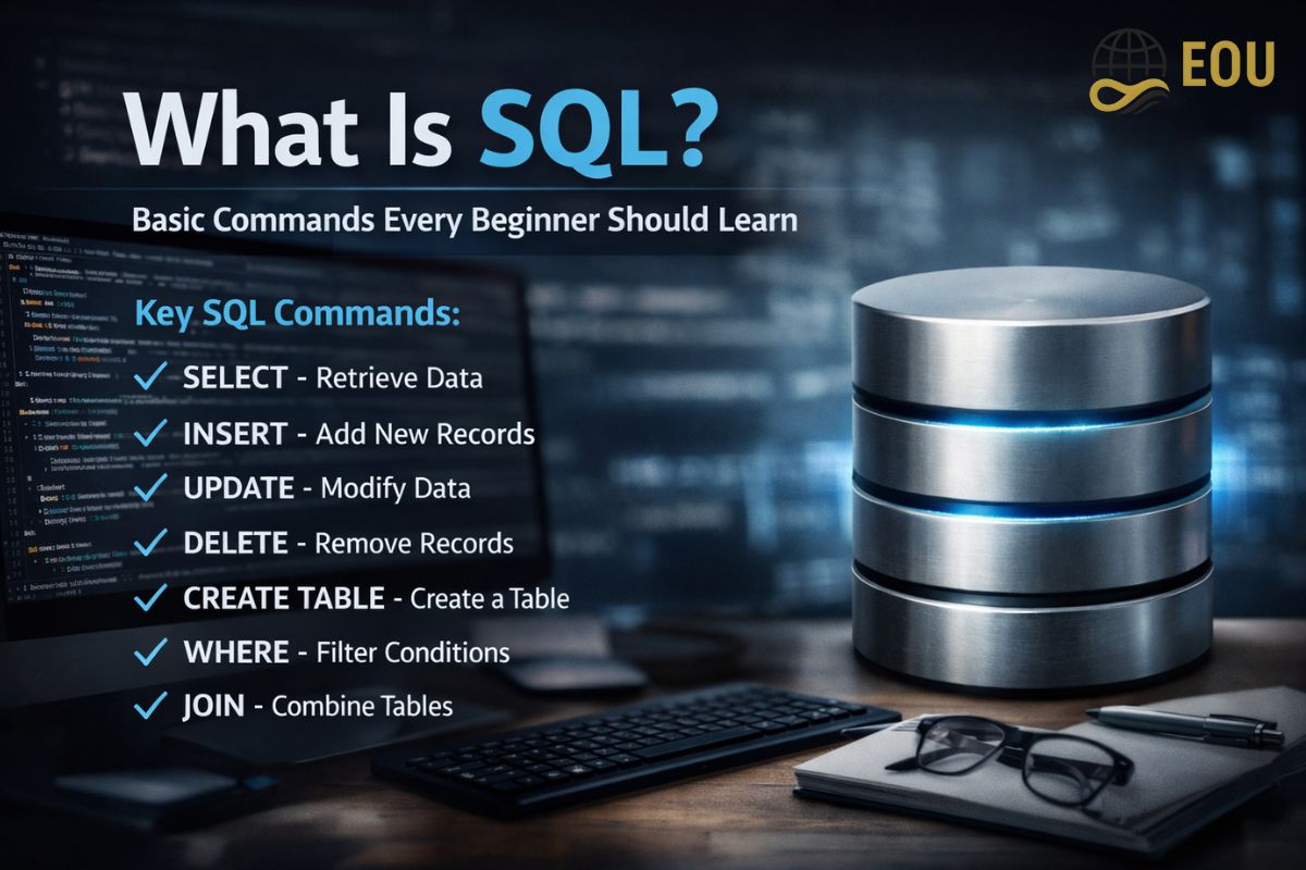 What Is SQL? Basic Commands Every Beginner Should Learn