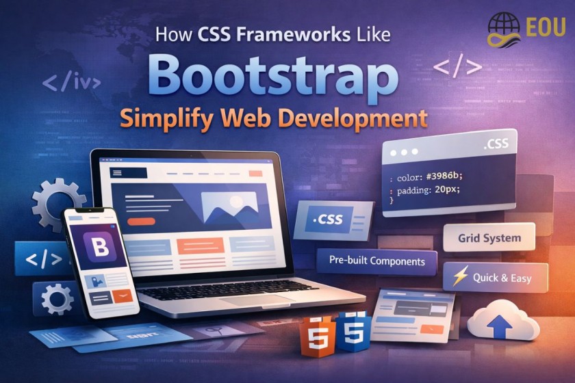 How CSS Frameworks Like Bootstrap Simplify Web Development