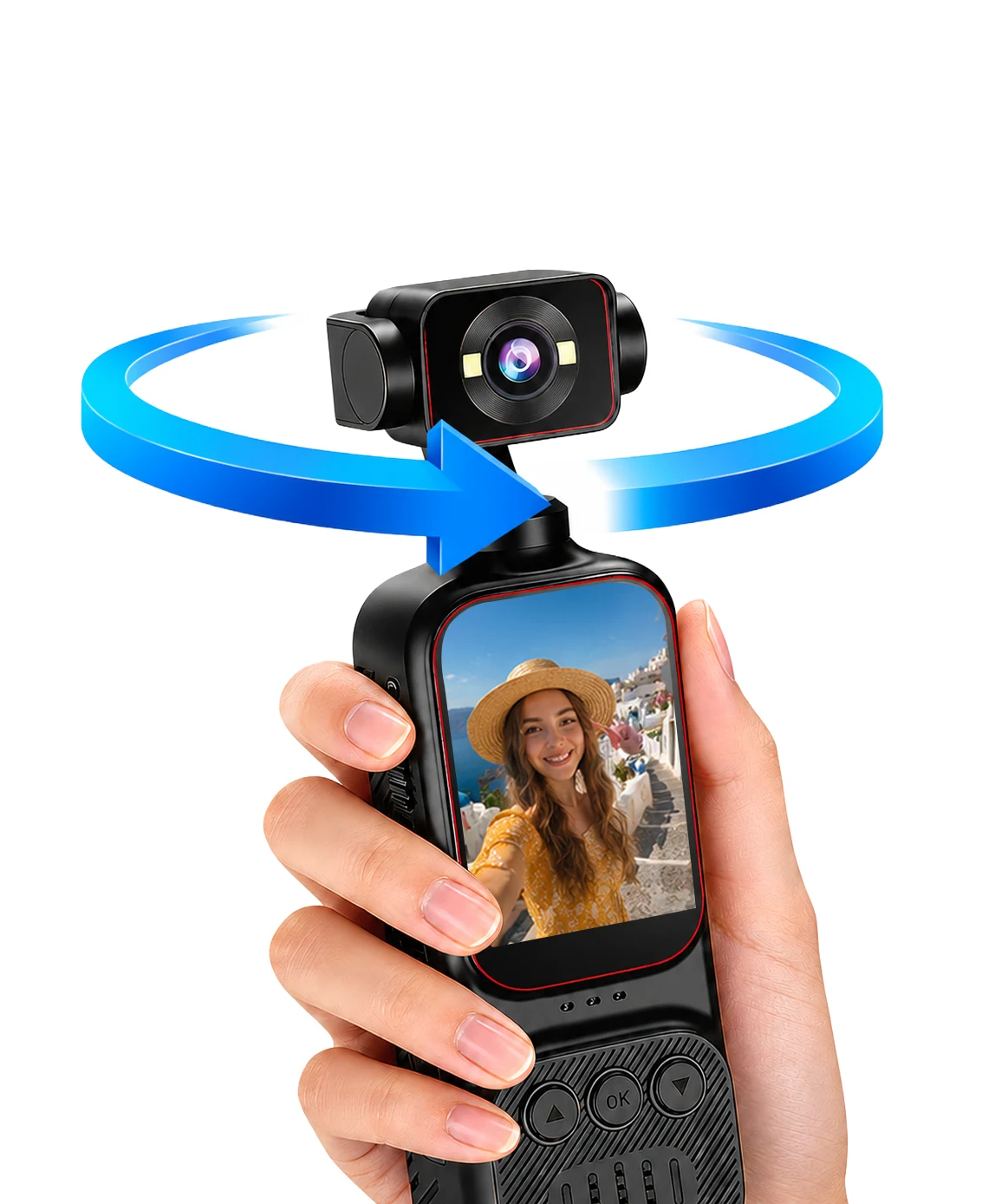UNOKI C9 Cep Gimbal Kamera