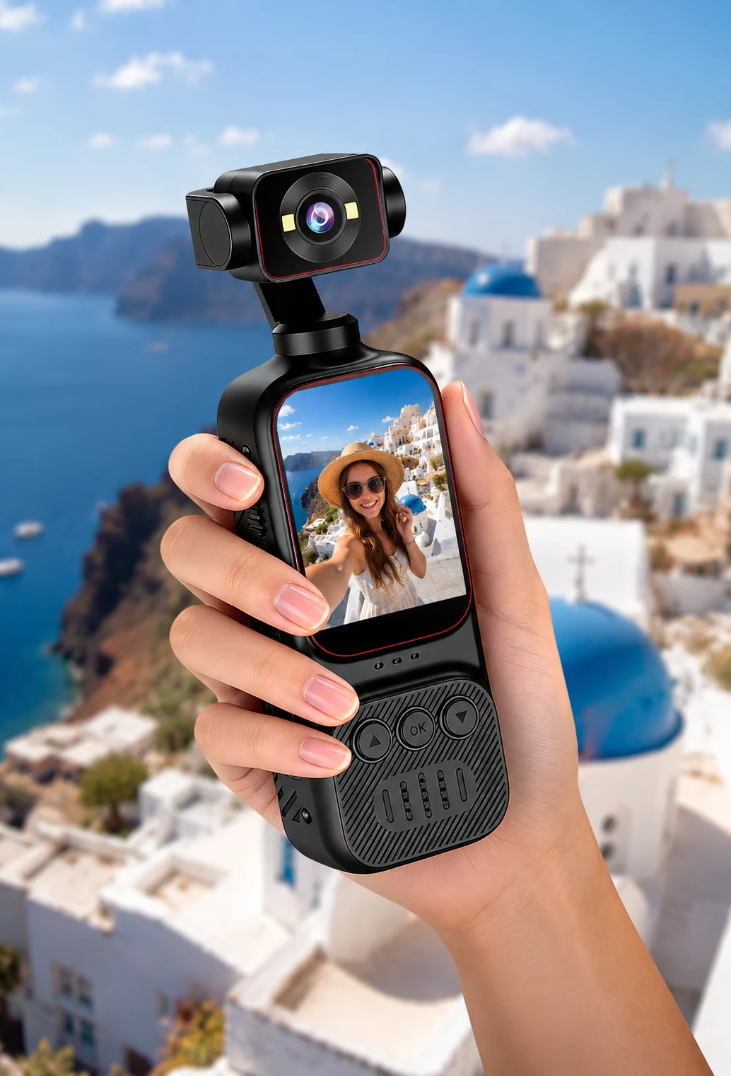 UNOKI C9 Cep Gimbal Kamera