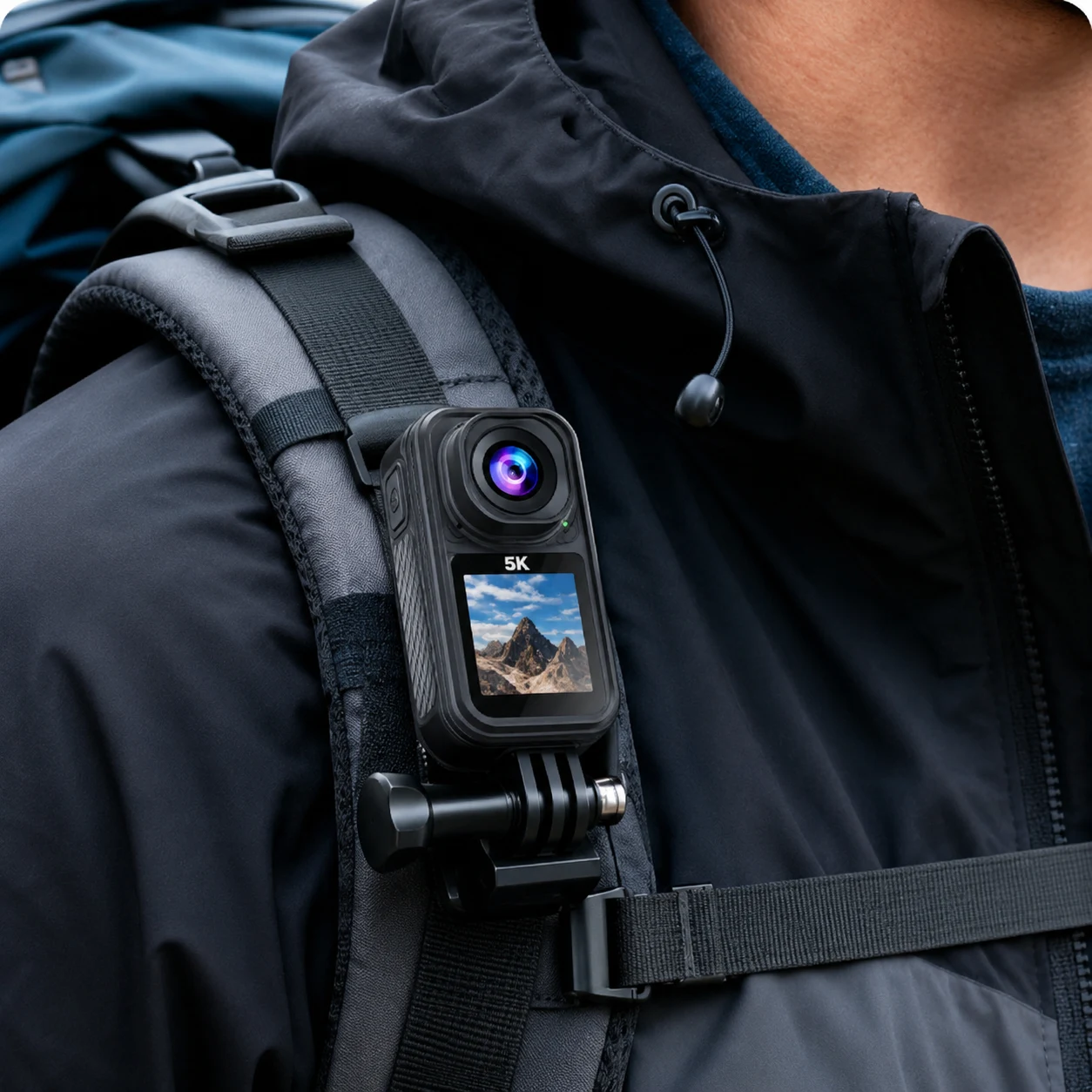 UNOKI T70M 5K Giyilebilir Vücut Kamerası