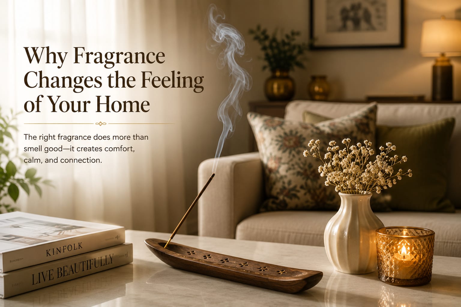 Why fragrance changes the feeling of your home