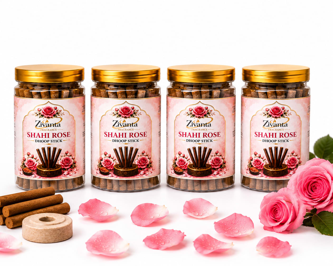 Shahi Rose Dhoop Stick – Zivanta
