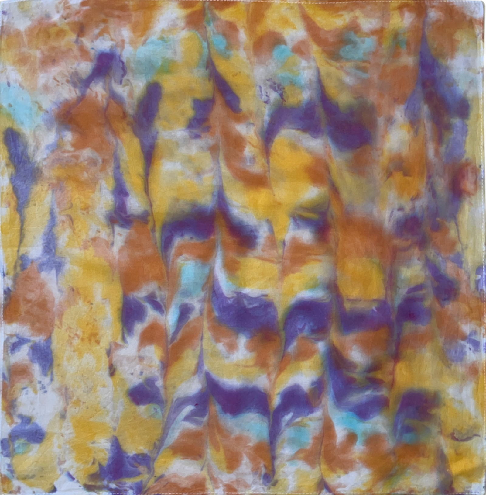 Marbled fabric — second sample