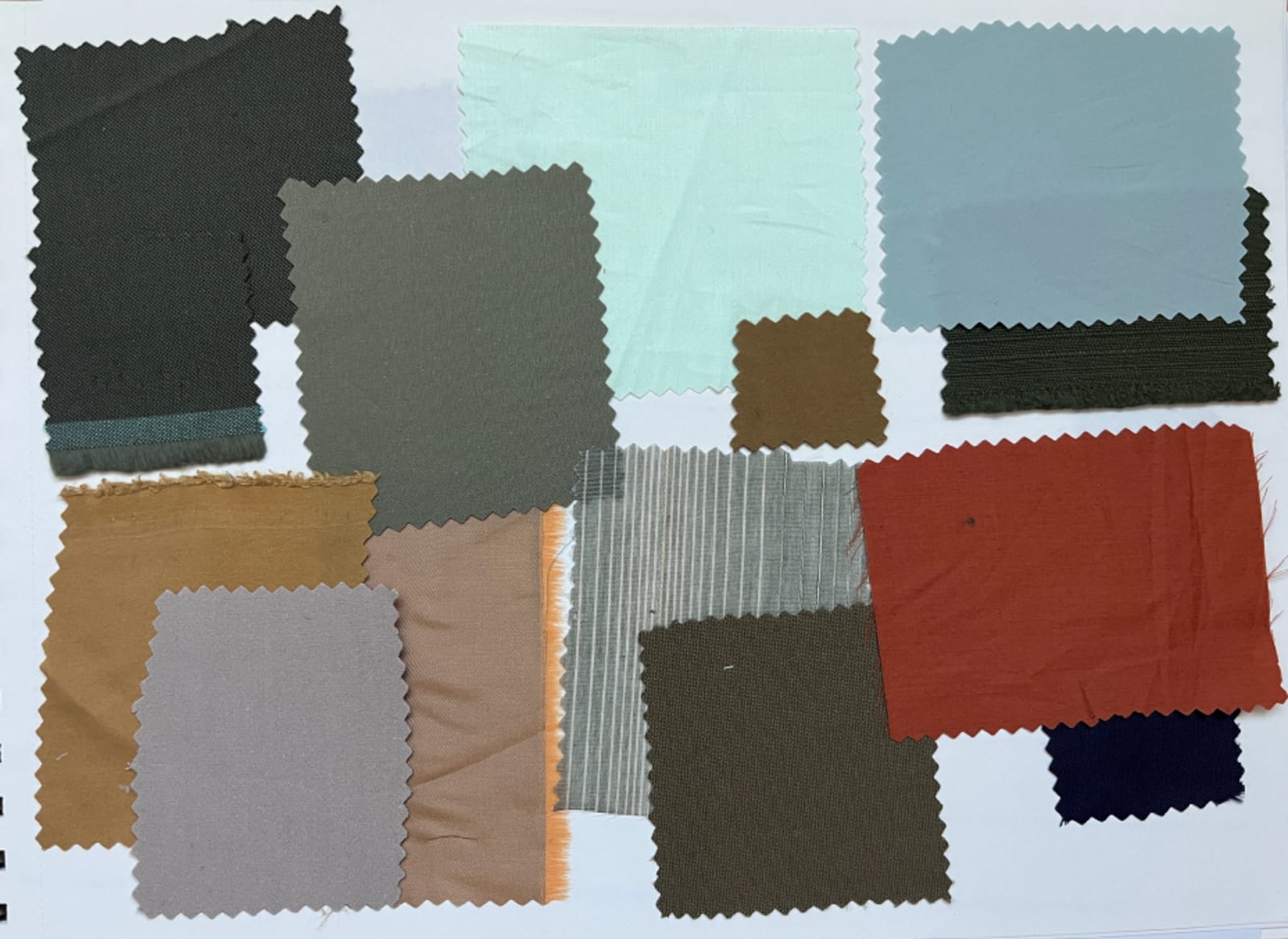 Fabric swatches
