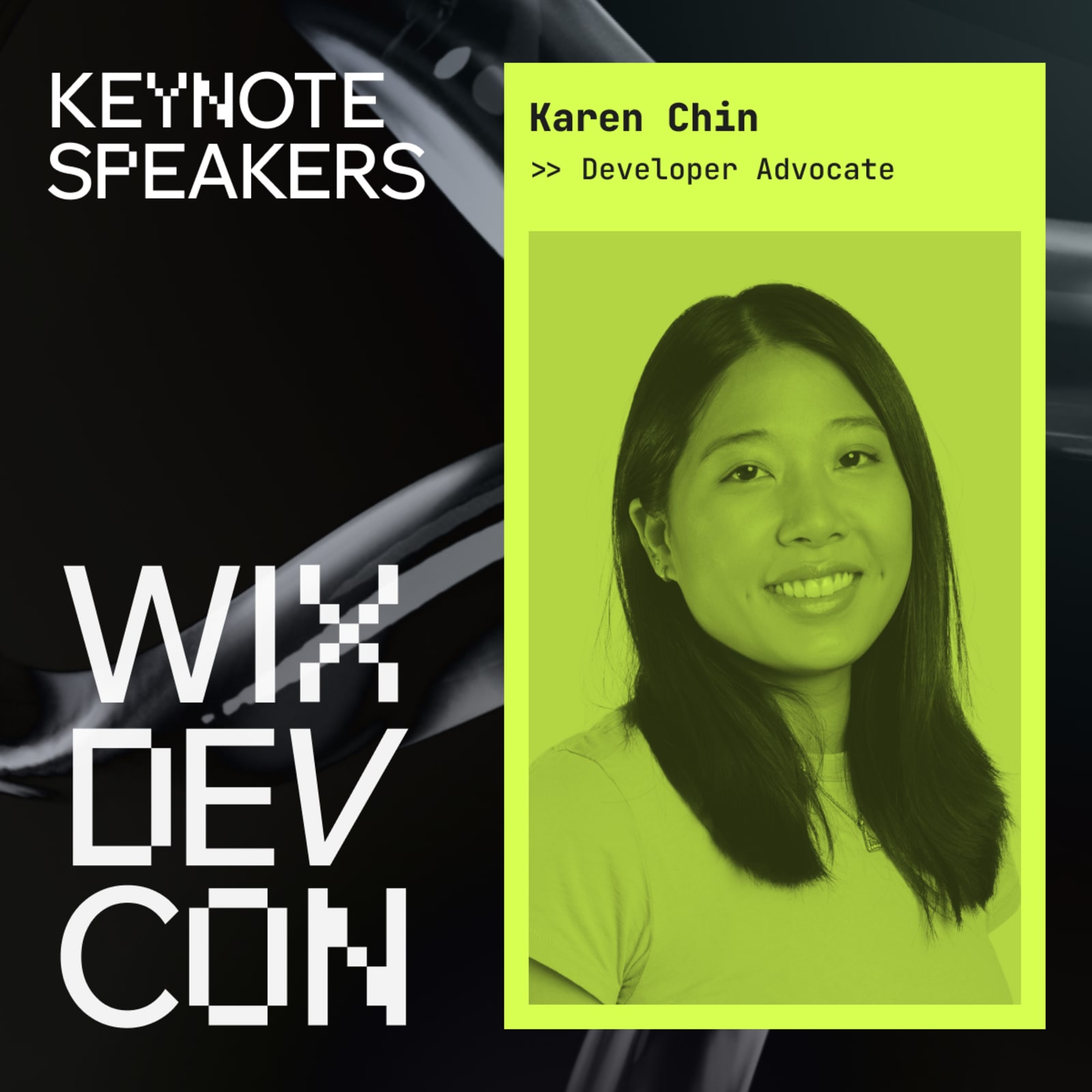 Wix DevCon 2022 — Keynote Speaker Ad