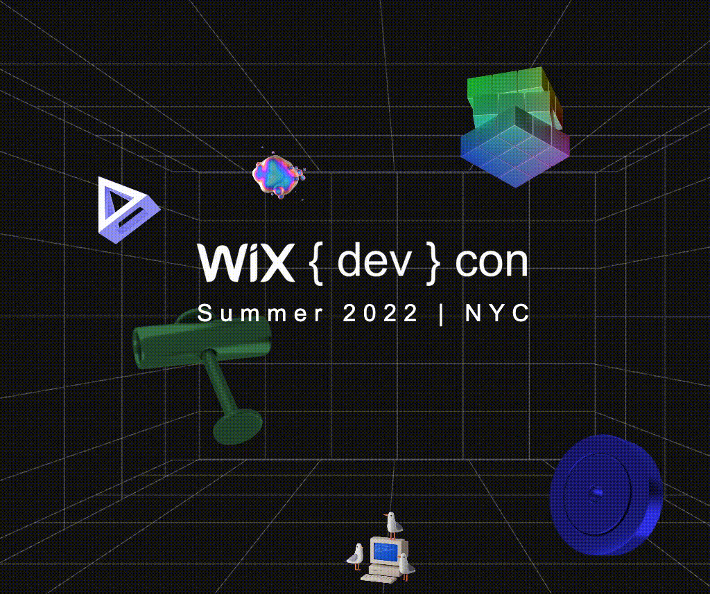 DevCon announcement landing page for the Wix Discord community