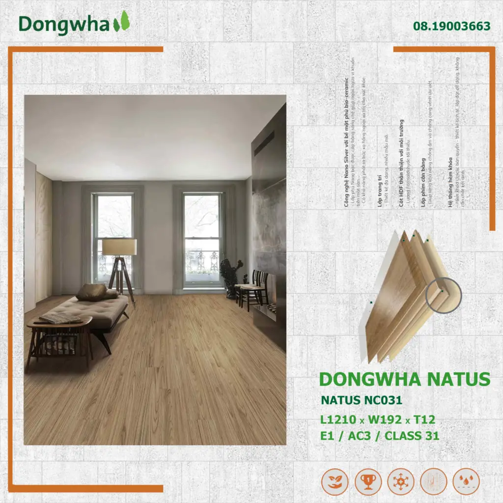 Sàn gỗ công nghiệp Dongwha