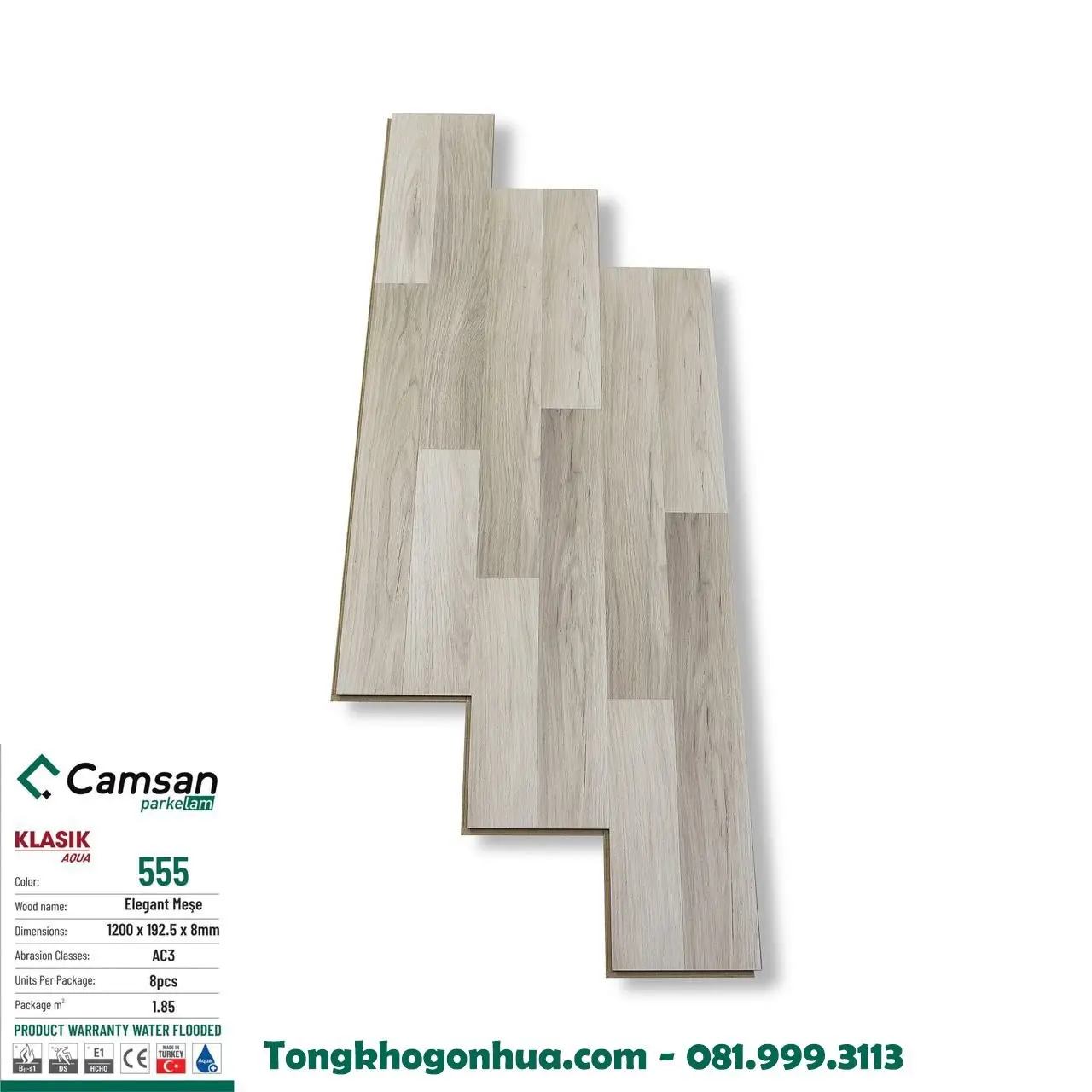 Sàn gỗ công nghiệp Camsan