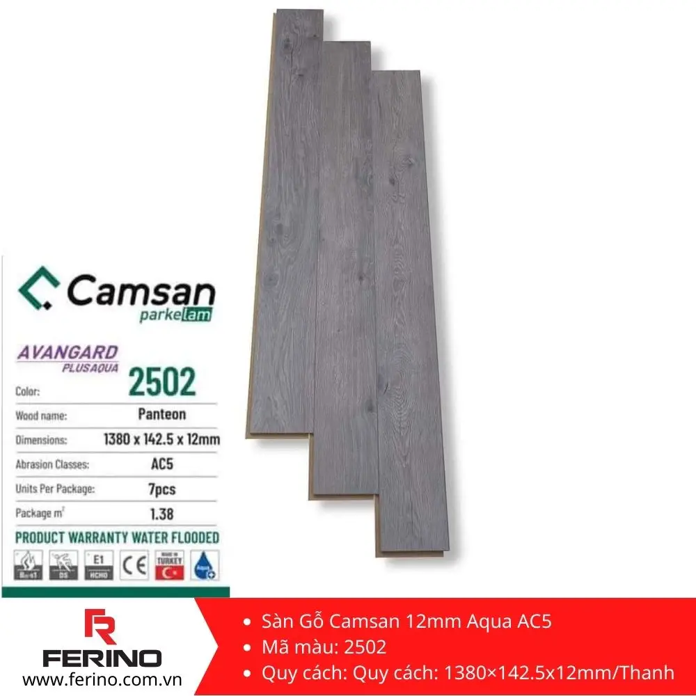 Sàn gỗ công nghiệp Camsan
