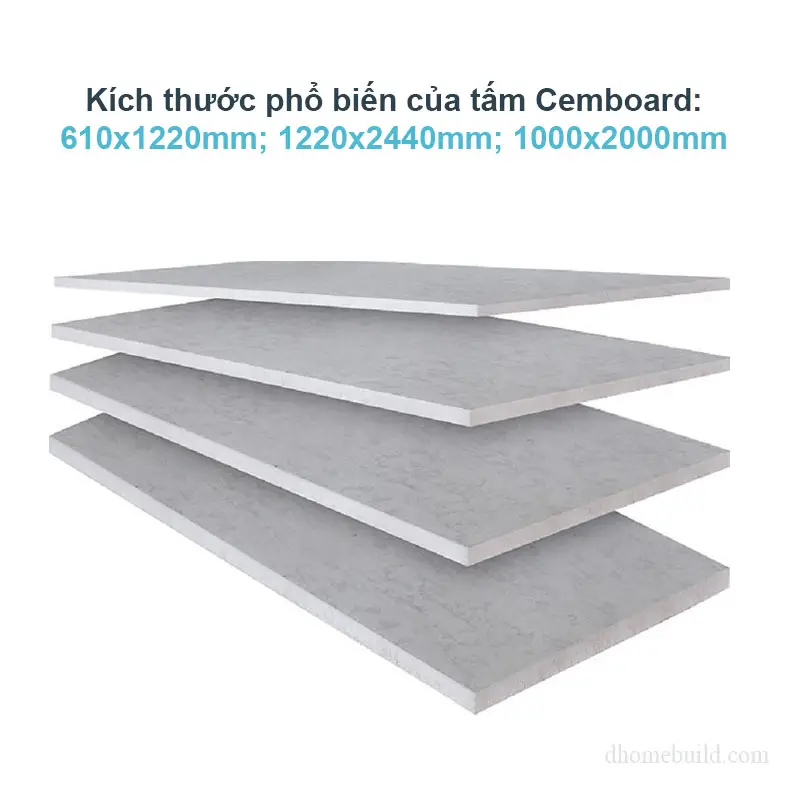 Tấm Cemboard chống co ngót: Giải pháp tối ưu cho công trình xây dựng