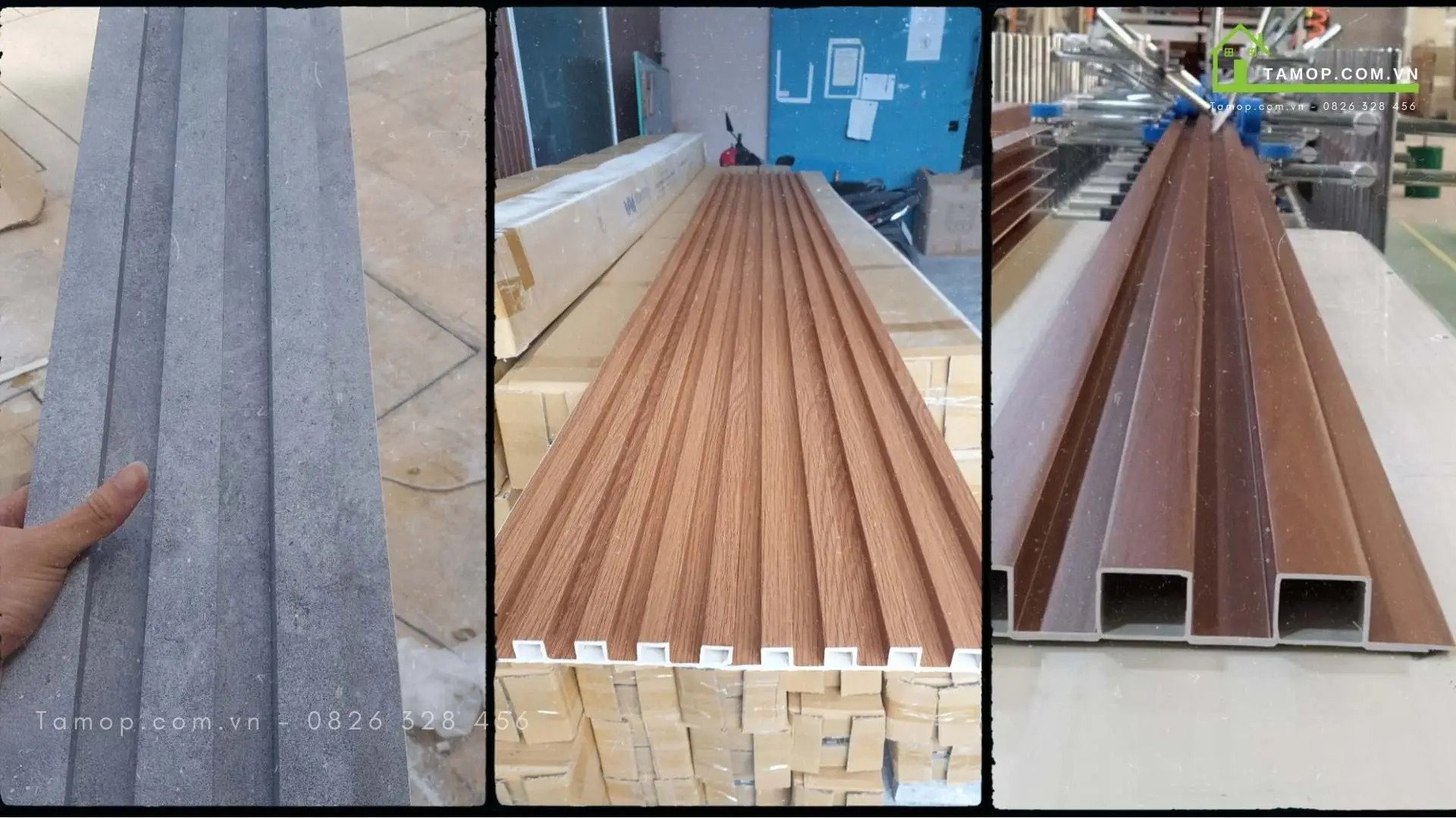 Thanh ốp tường giả gỗ đa dạng mẫu mã Thanh ốp tường giả gỗ đa dạng mẫu mã