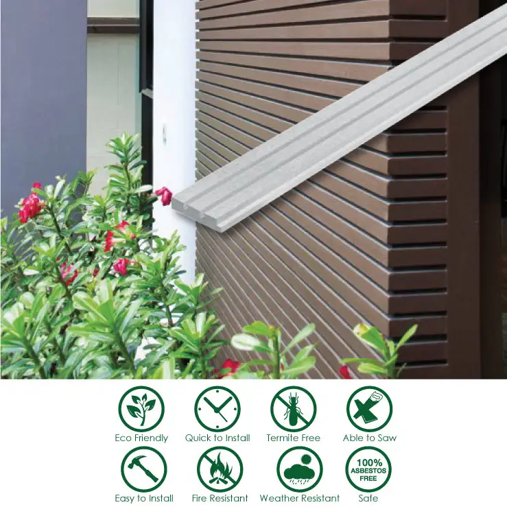 Ốp tường Conwood thiên nhiên: Tăng thẩm mỹ cho không gian sống