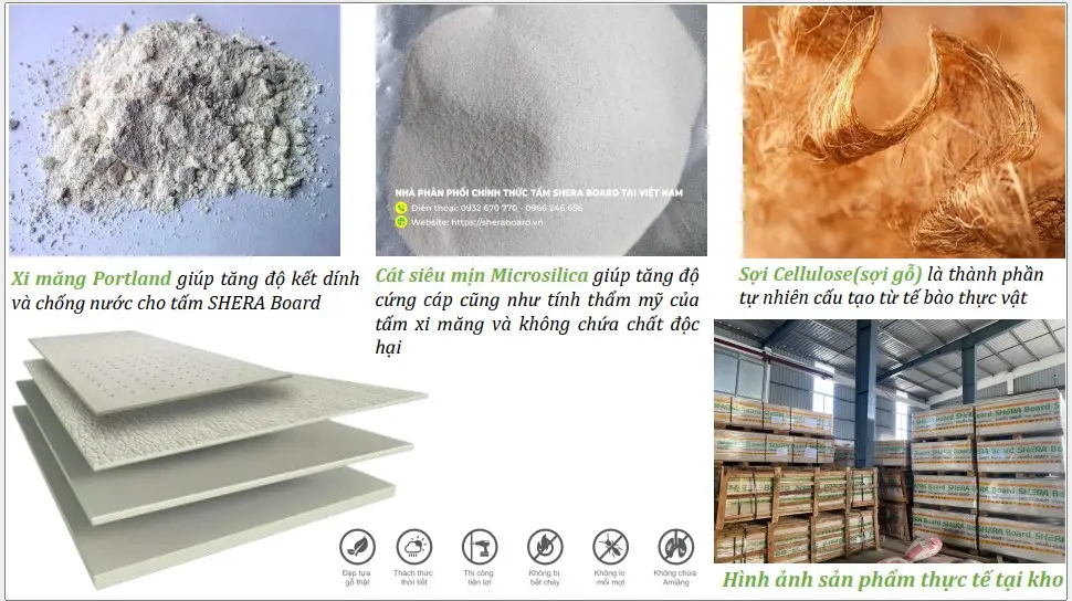 Tấm Cemboard chống thấm nước: Hiệu quả và ứng dụng trong xây dựng