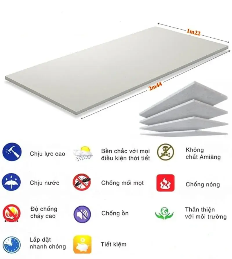 Tấm Cemboard chất liệu thân thiện với môi trường: Giải pháp xanh cho xây dựng Tấm Cemboard chất liệu thân thiện với môi trường: Giải pháp xanh cho xây dựng