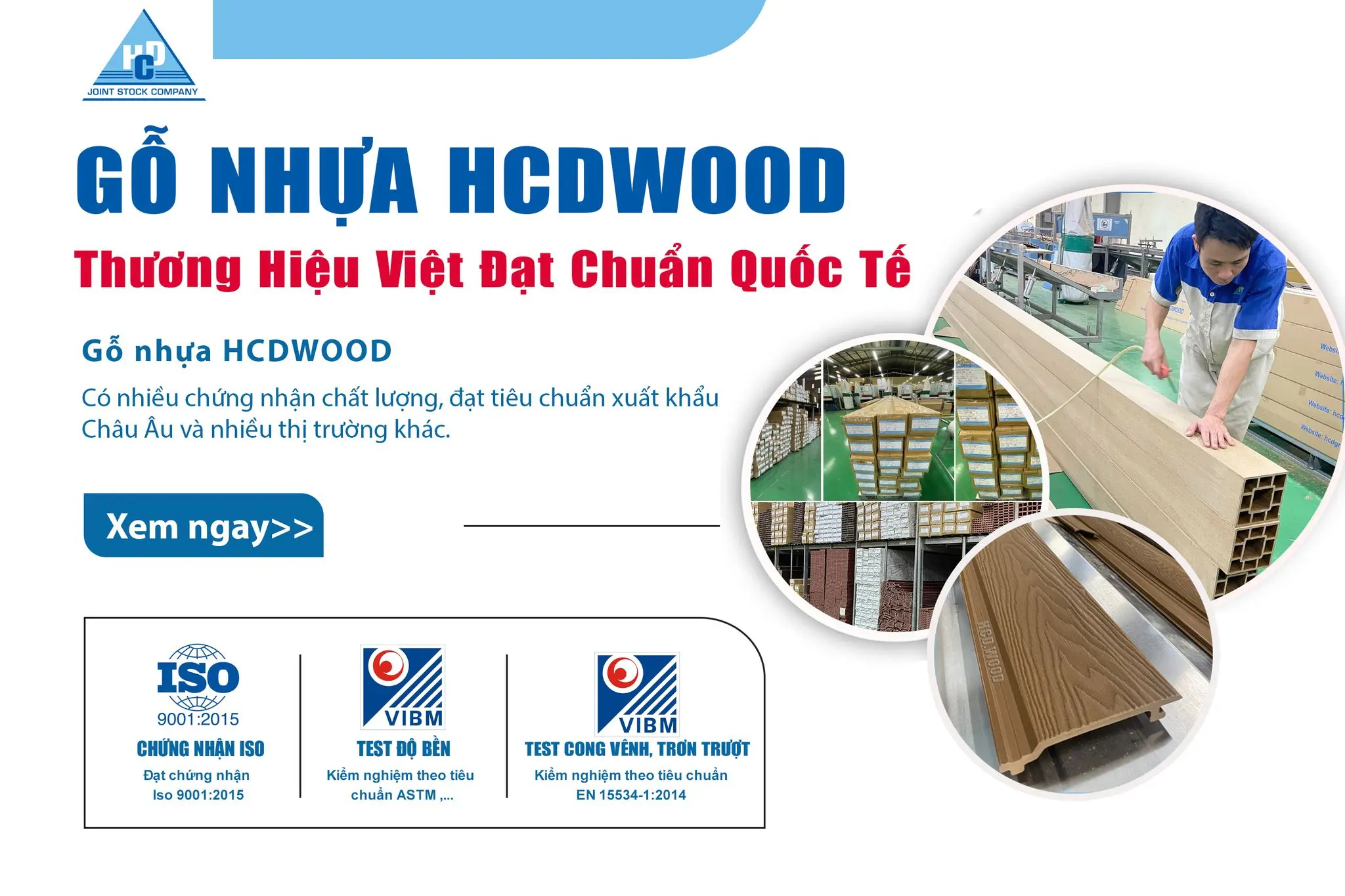 Gỗ Nhựa HCDWOOD – Giải Pháp Xanh Thay Thế Gỗ Tự Nhiên Trong Xây Dựng Và Trang Trí Không Gian Sống Hiện Đại