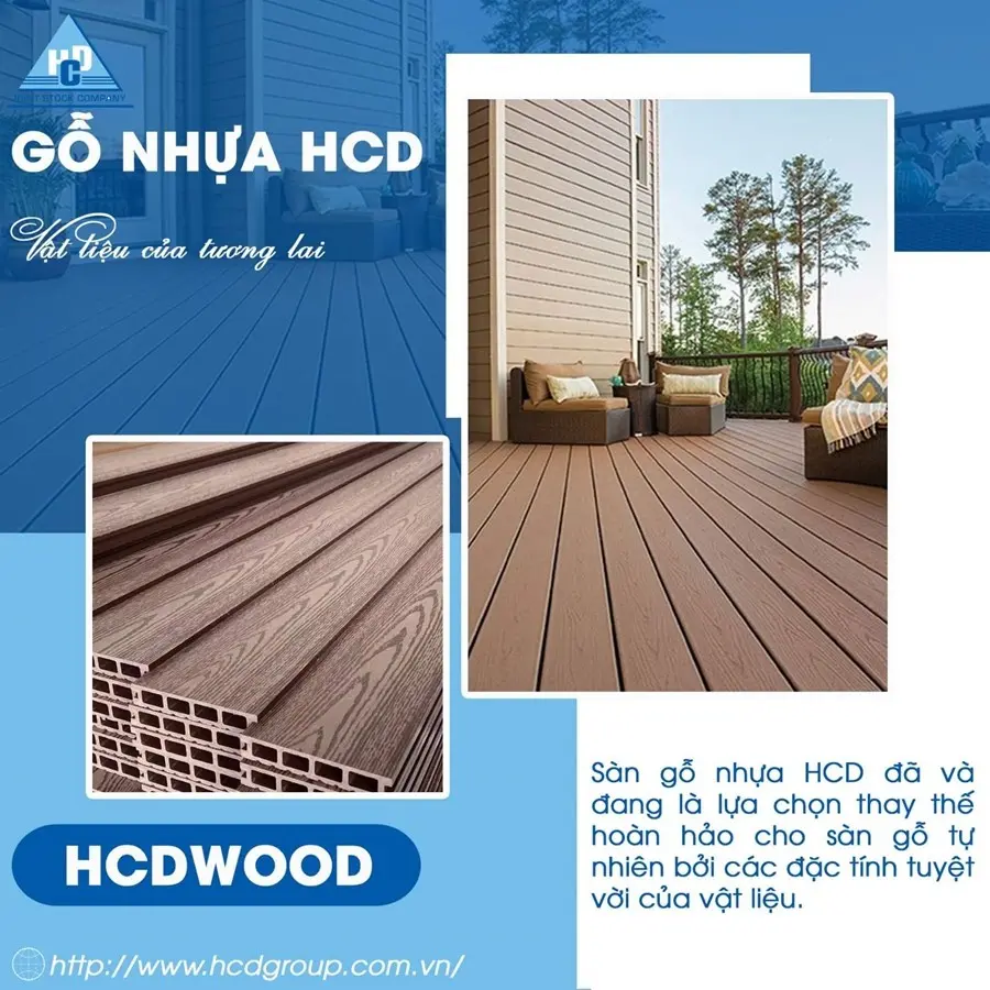 Gỗ Nhựa HCDWOOD – Giải Pháp Xanh Thay Thế Gỗ Tự Nhiên Trong Xây Dựng Và Trang Trí Không Gian Sống Hiện Đại