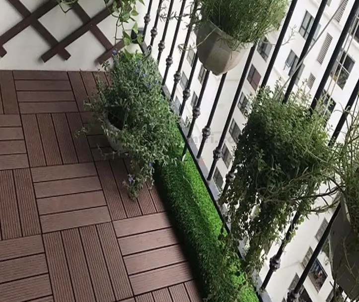 Vỉ gỗ nhựa lót sàn ban công - Giải pháp tối ưu cho không gian ngoại thất sang trọng và bền bỉ