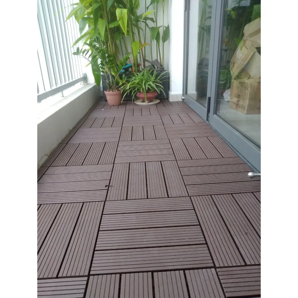 Vỉ gỗ nhựa lót sàn ban công - Giải pháp tối ưu cho không gian ngoại thất sang trọng và bền bỉ