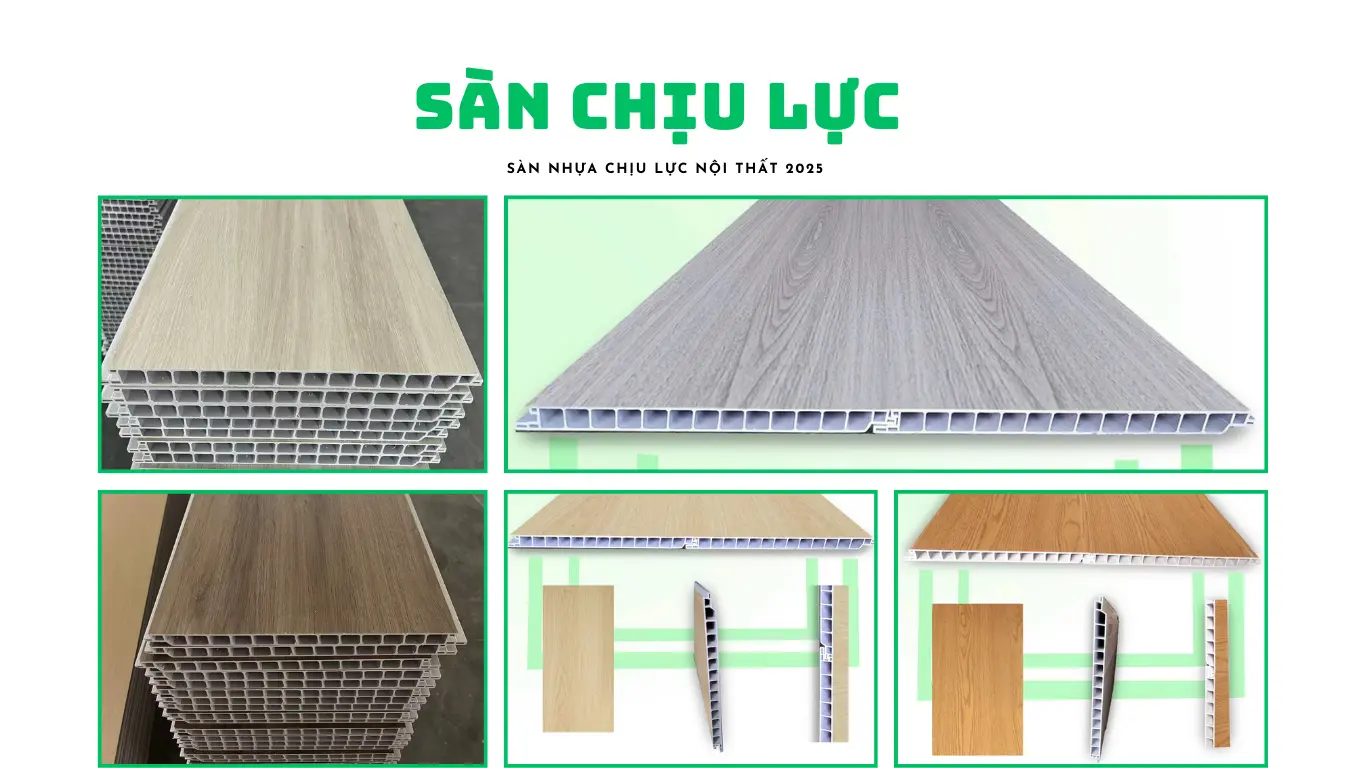 Sàn chống chịu lực - Giải pháp tối ưu cho không gian nội thất hiện đại và bền bỉ