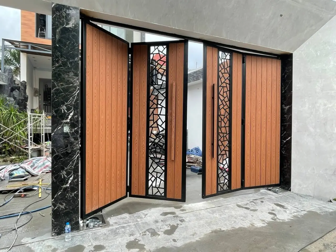  Cổng Gỗ Nhựa Ngoài Trời: Giải Pháp Hiện Đại Cho Không Gian Ngoại Thất