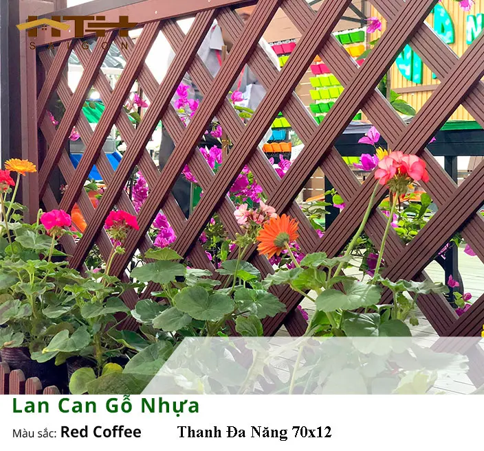 Lan Can Nhựa Giả Gỗ Giải Pháp Thẩm Mỹ và Bền Vững Cho Không Gian Ngoài Trời