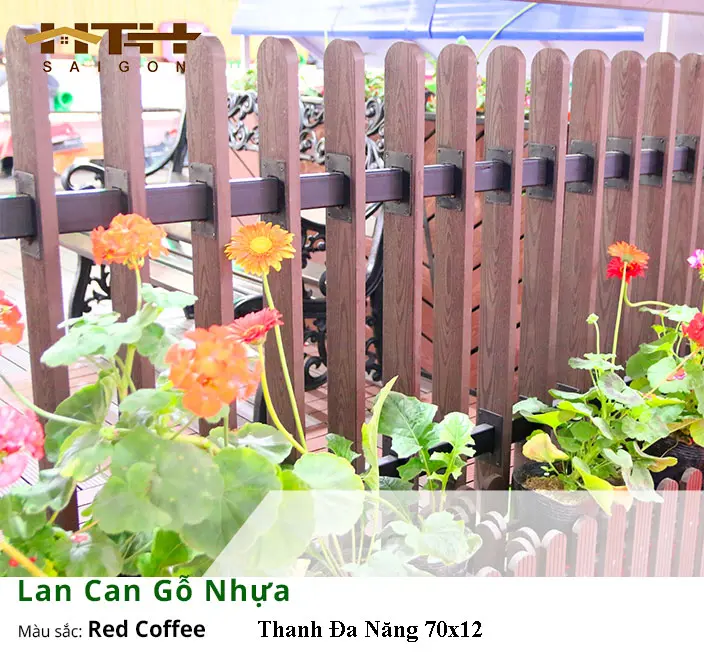 Lan Can Nhựa Giả Gỗ Giải Pháp Thẩm Mỹ và Bền Vững Cho Không Gian Ngoài Trời