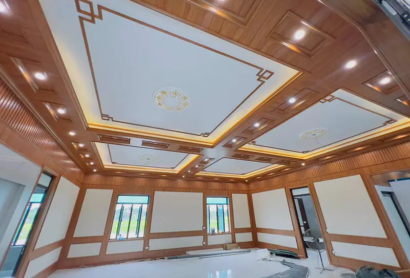 Trần nhựa Nano hoàn thiện