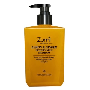 Dầu Gội Đầu ZUMI LEMON & GINGER | Chiết Xuất Từ Thiên Nhiên | Chai 330ml