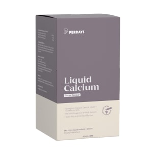 PERDAYS Liquid Calcium - Canxi Nước Hấp Thu Tối Ưu Cho Mẹ Bầu & Phụ Nữ Hiện Đại - 20 x 15 mL