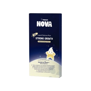 PERDAYS NOVA Strong Growth - Canxi Nước Giúp Bé Tăng Trưởng Toàn Diện - Hộp 2 gói x 15 mL