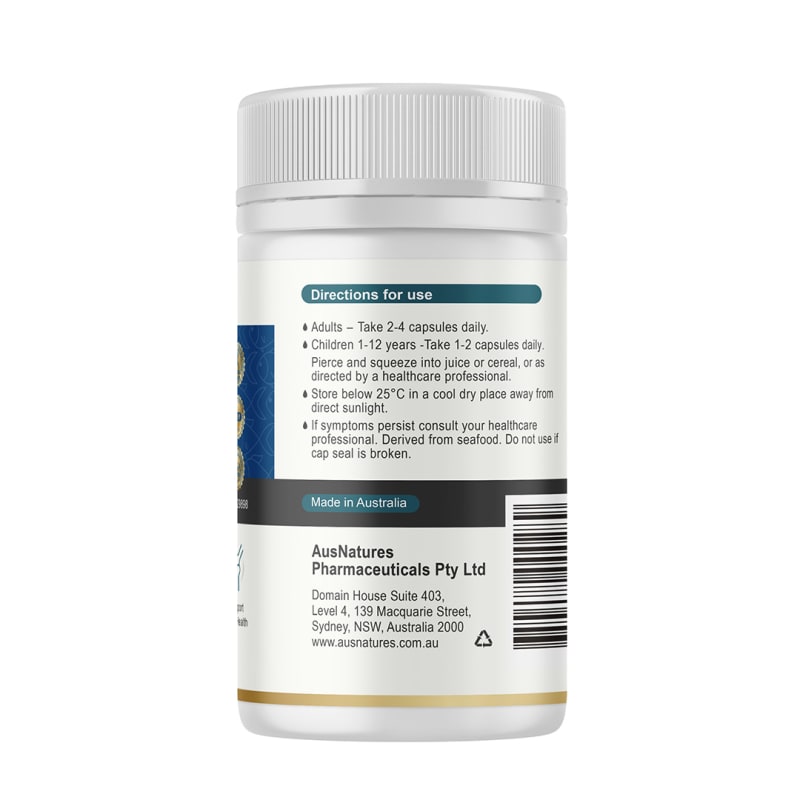 AusNatures Wild Fish Oil 1000mg – Dầu Cá Omega-3 Hỗ Trợ Tim Mạch, Não Bộ & Thị Lực (110 Viên) - ảnh 4