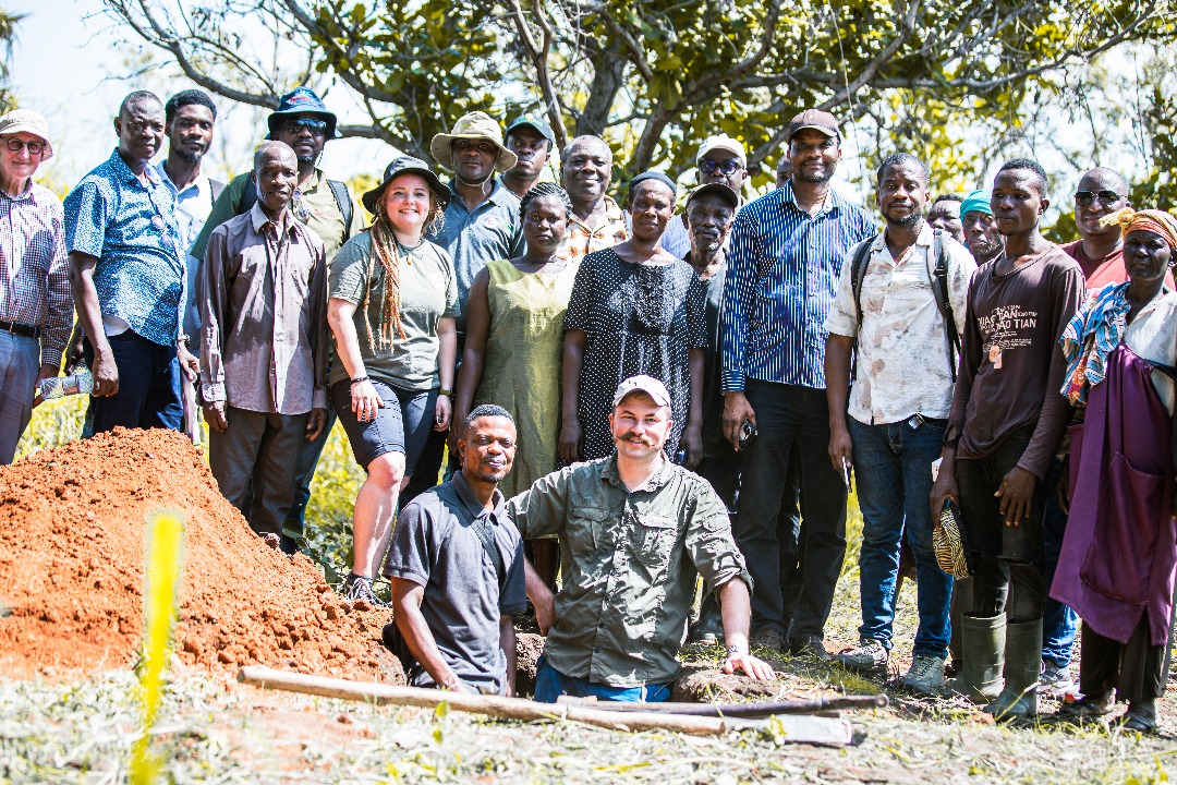 EJP C-arouNd Team Visits Kintampo Dark Earth Sites to Engage Farmers and Foreign Partners on Soil Health and Regenerative Agriculture