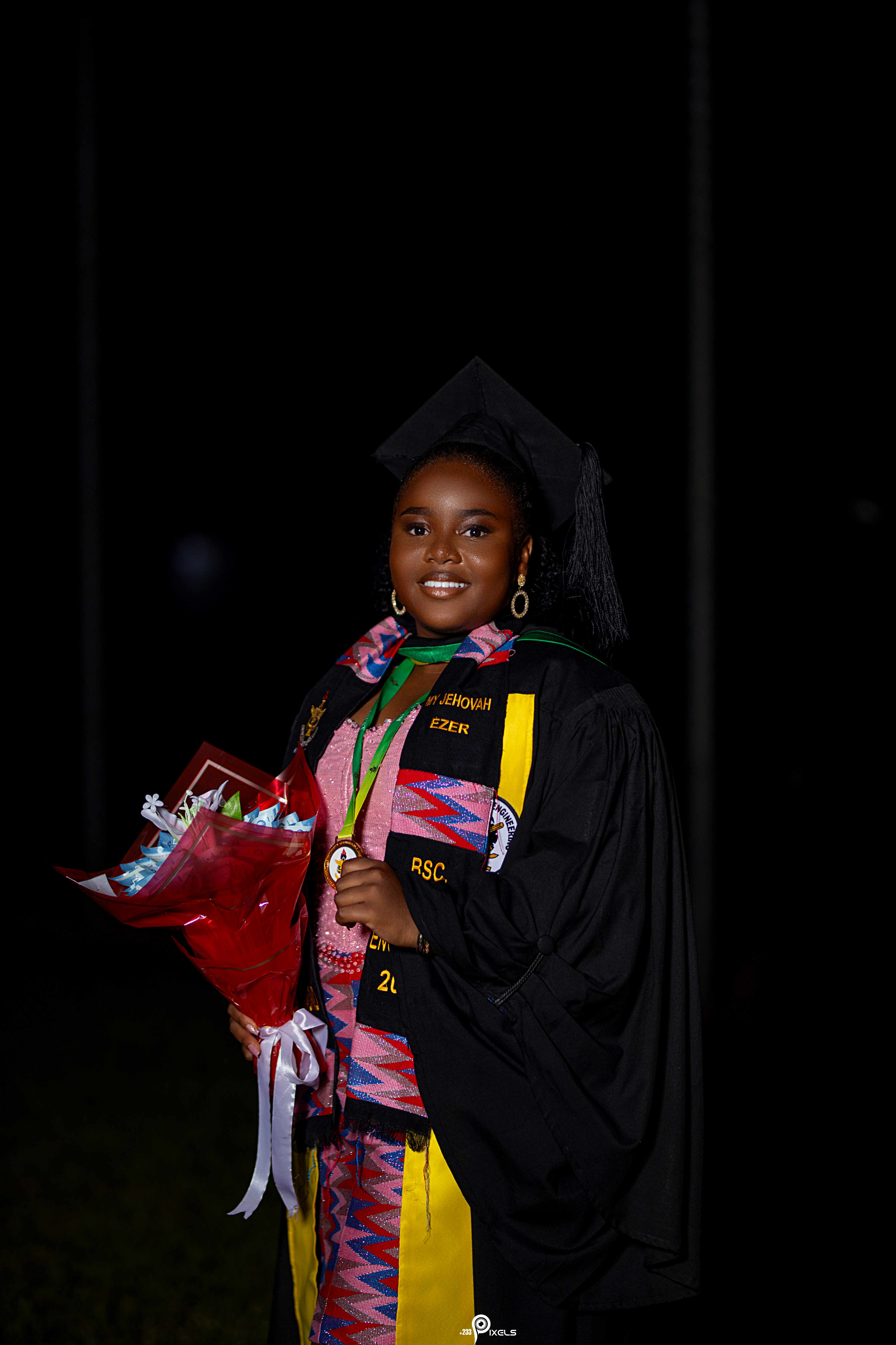 From Lab to Laurels: DIPPER Lab Celebrates Christyn Naa-Aduele Hammond’s Graduation at KNUST