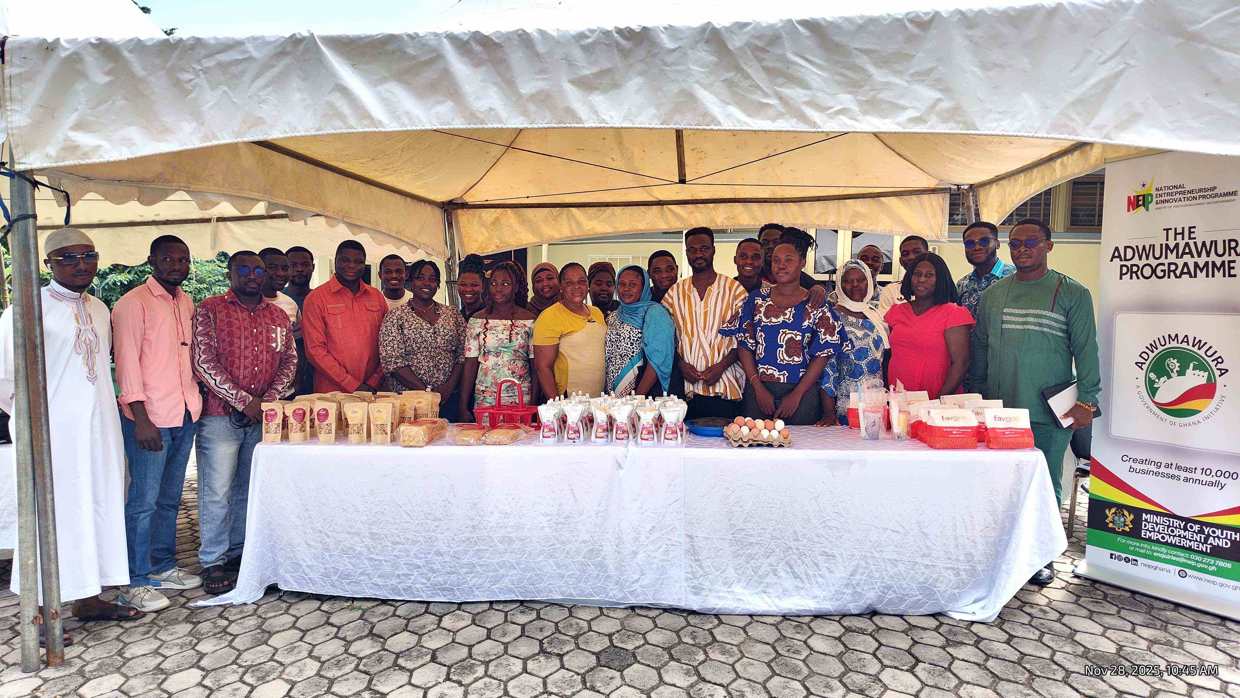 DIPPER Lab Concludes Training for Adwumawura Participants with Closing Exhibition
