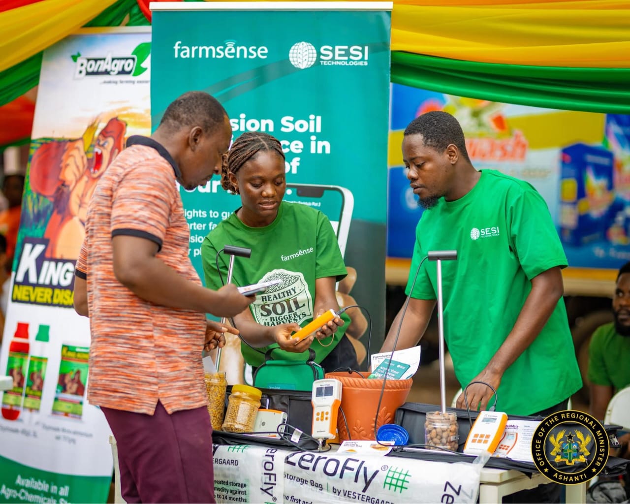 FarmSense Showcased in Ho During 2025 National Farmers’ Day Celebration
