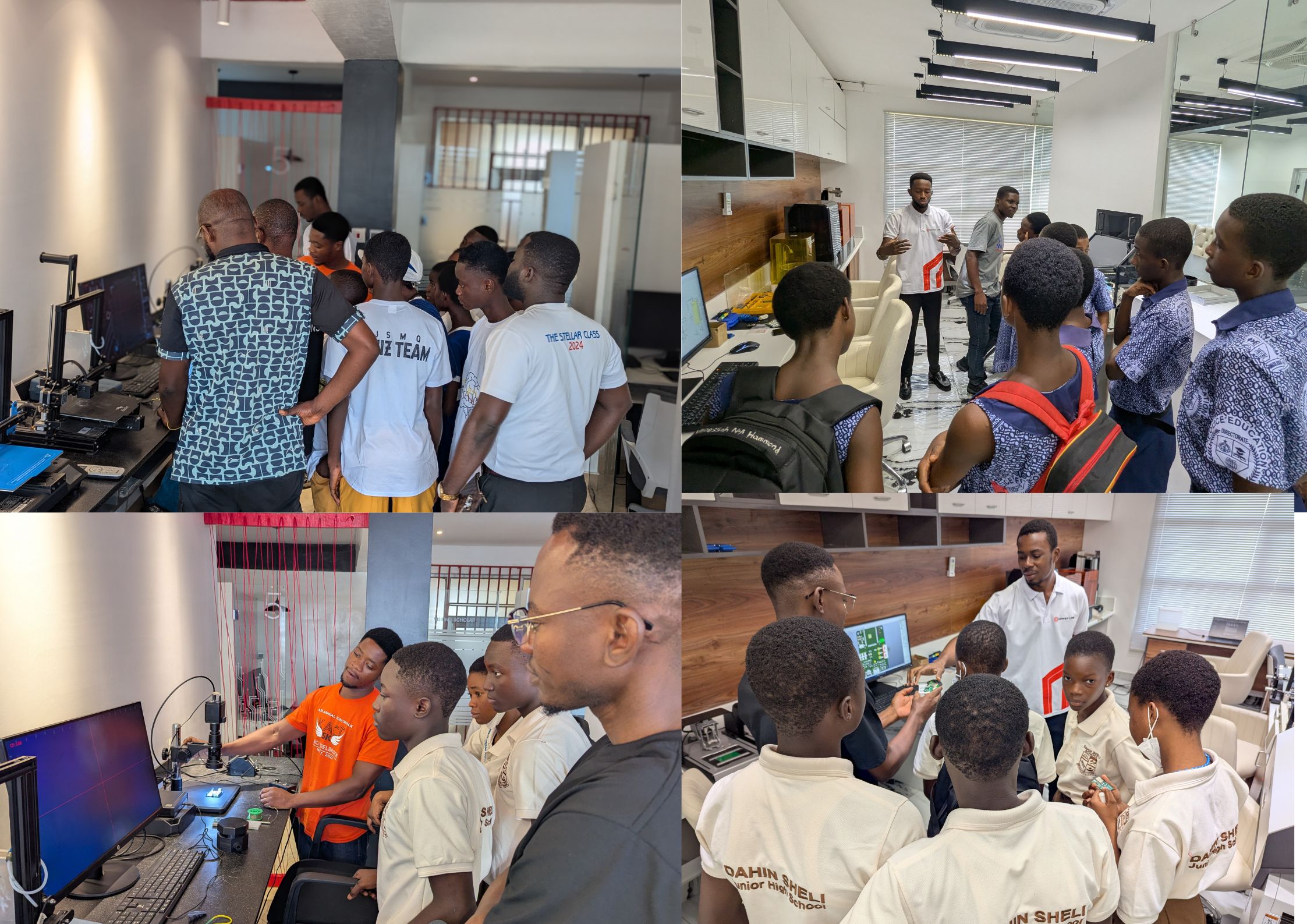 Junior Science and Maths Quiz Finalists Visit DIPPER Lab for STEM Immersion