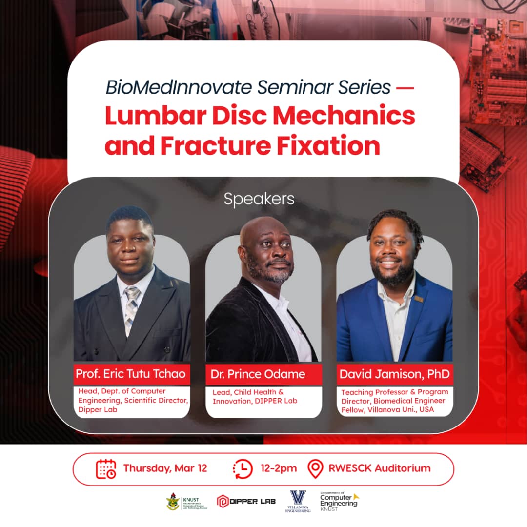 BioMedInnovate Seminar Series - Lumbar Disc Mechanics and Fracture Fixation - Image 1