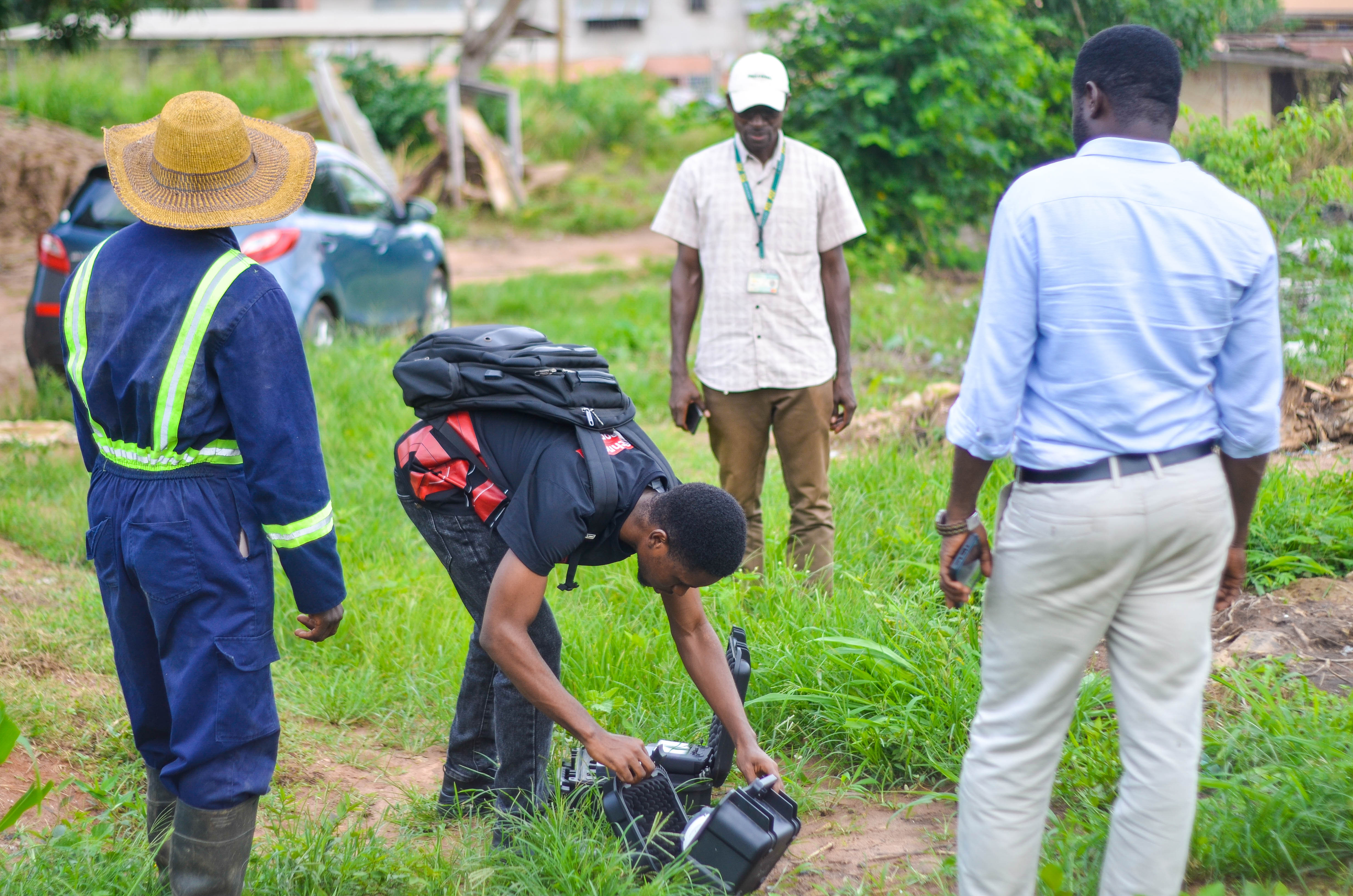 DIPPER Lab tests SmartNitro technology at KNUST agricultural farm