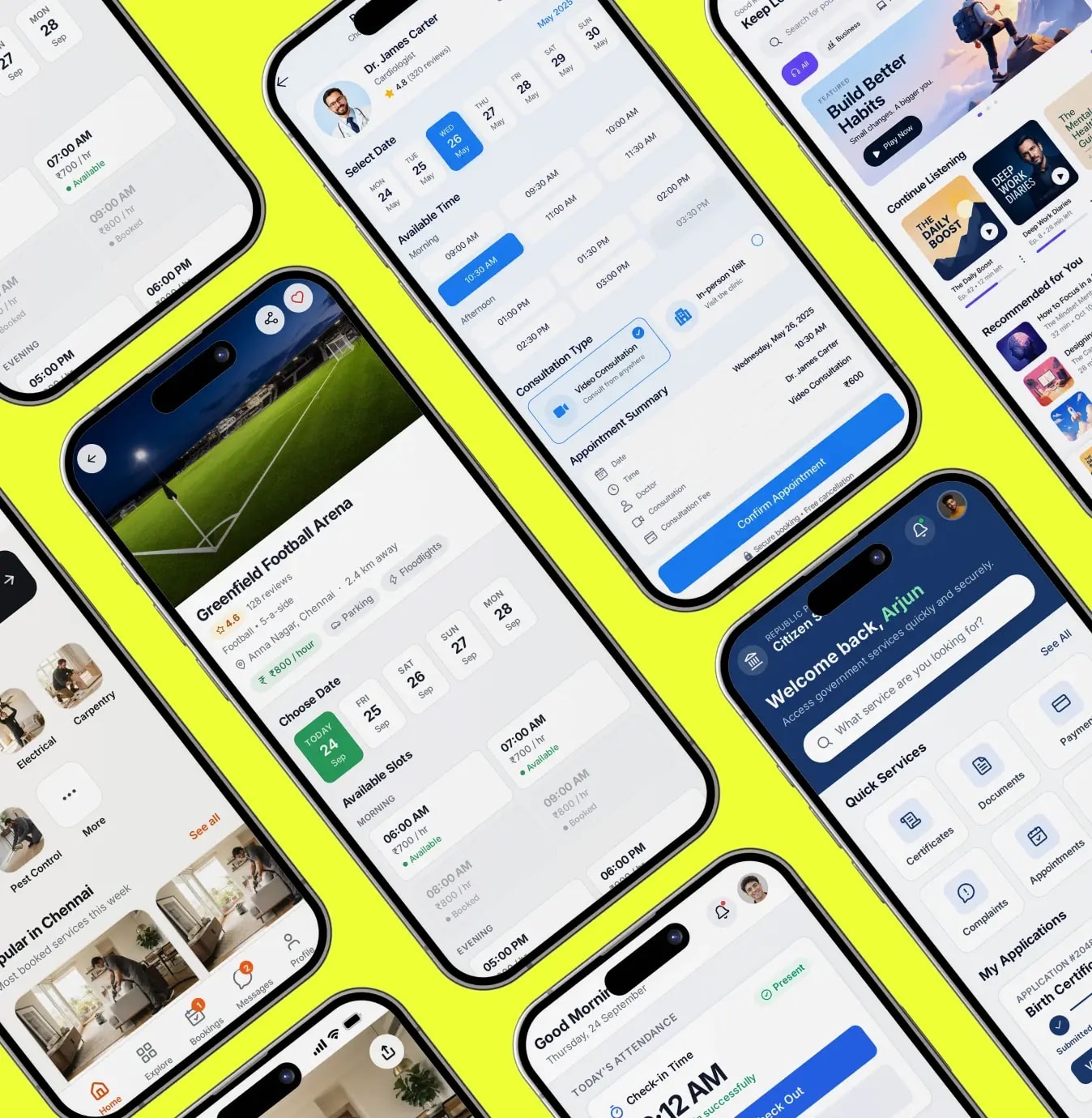 Custom software preview
