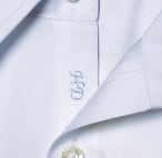 Vos initiales sur chemises messieurs