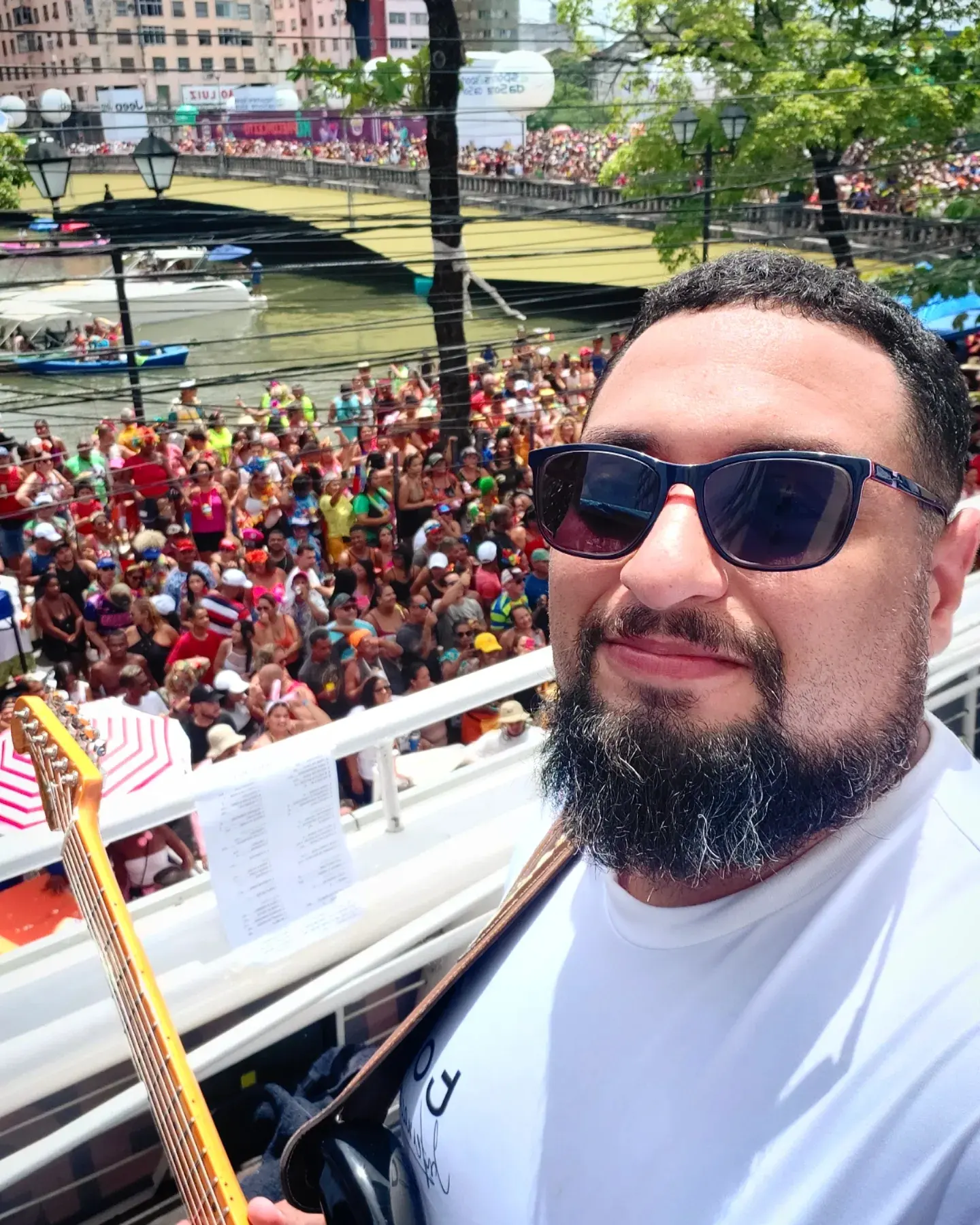 Liêve Ferreira no Galo da Madrugada 2023 - maior bloco de frevo do mundo