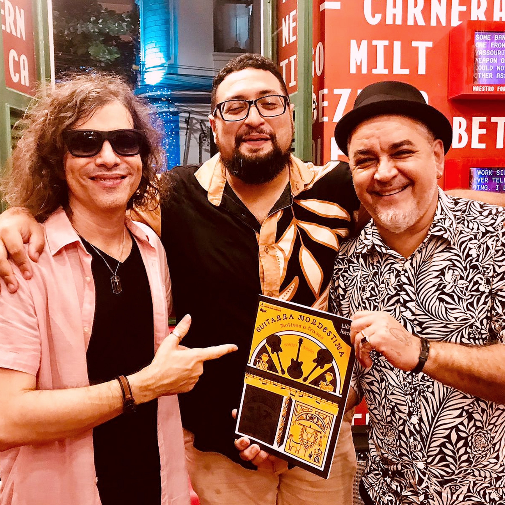 Lançamento do livro no Paço do Frevo - Augusto Silva e Luciano Magno