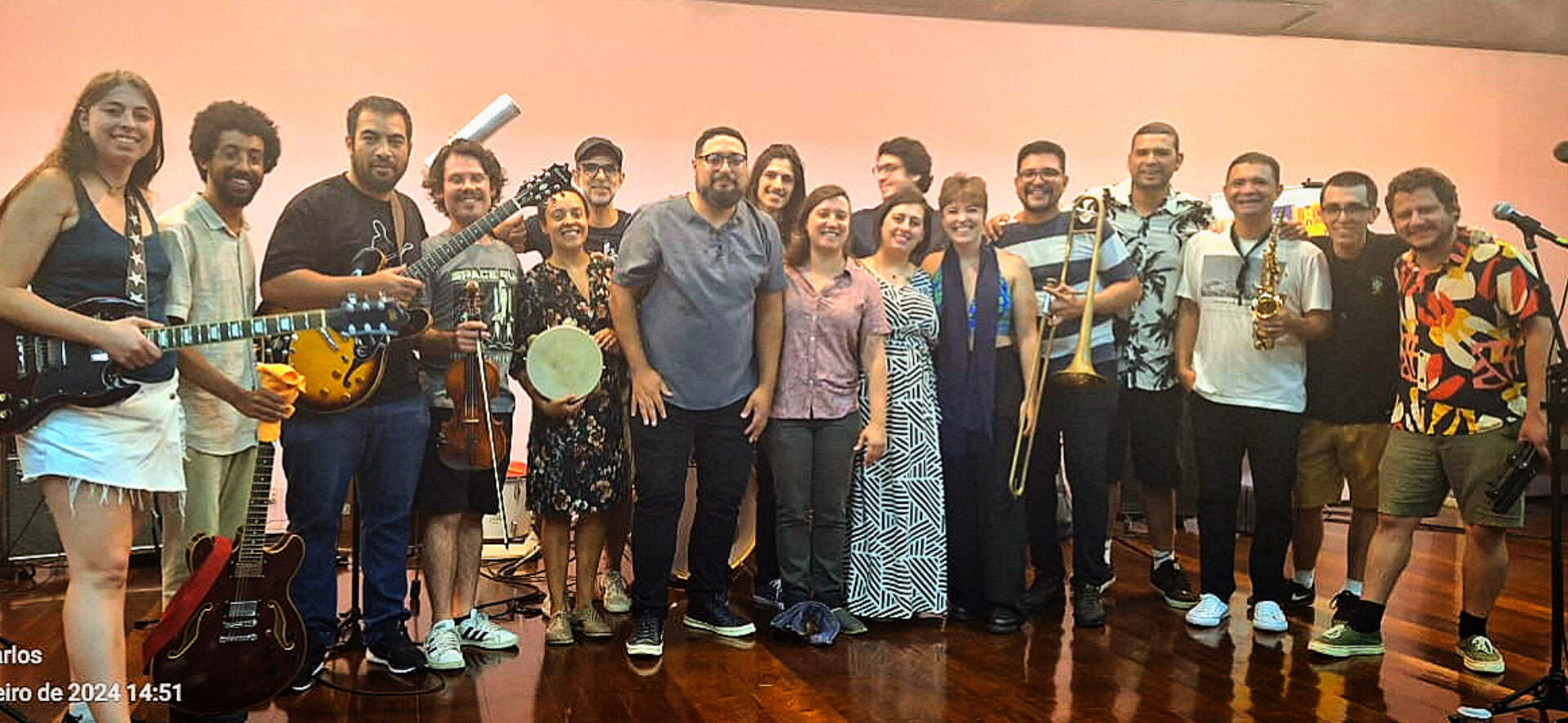 Concerto final Oficina de Música Curitiba - Liêve Ferreira curso guitarra nordestina