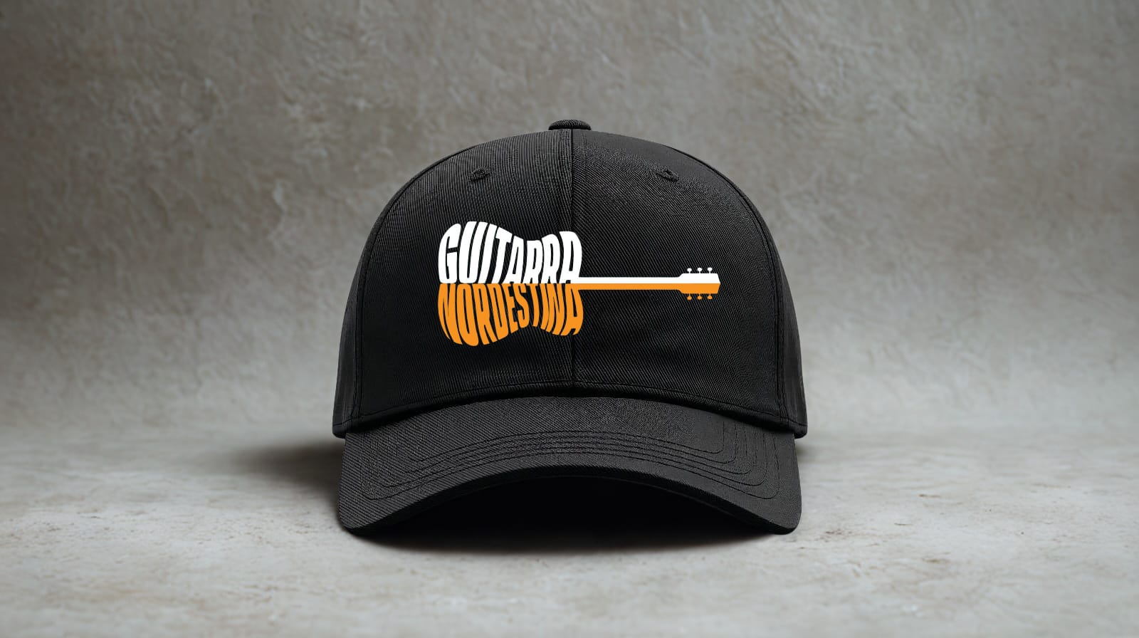 Boné Preto do projeto Guitarra Nordestina, do guitarrista de forró e frevo Liêve Ferreira