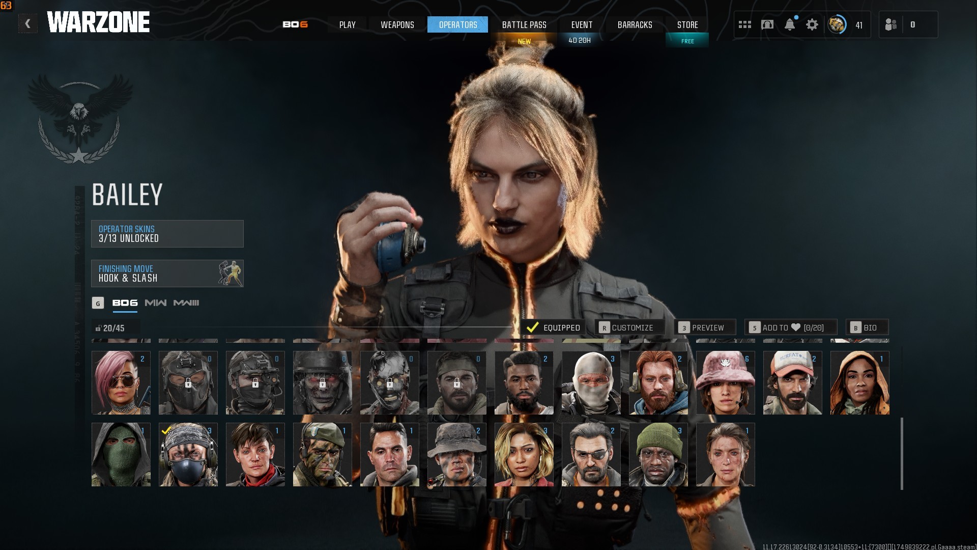 ⭐【Prestige 4】🔥 Blackcell S1 | Monster Energy Skins | Riding Hood-Squid Game Skins | x16 Gold Camo | Ranked Ready